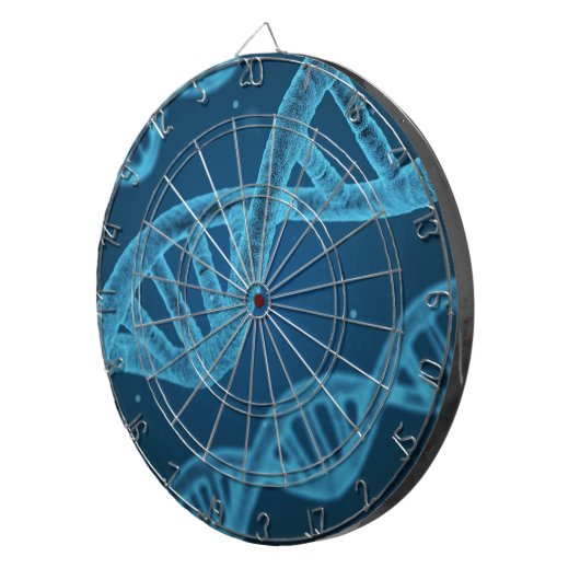 DNA Double Helix Dartscheibe (Vorderseite rechts)