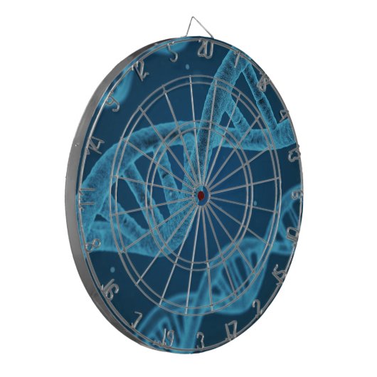DNA Double Helix Dartscheibe (Vorderseite Links)