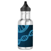 DNA Double Helix Edelstahlflasche (Rechts)