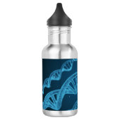 DNA Double Helix Edelstahlflasche (Links)