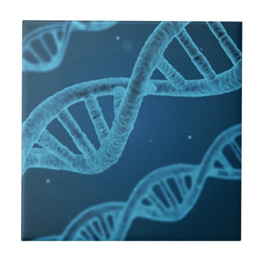 DNA Double Helix Fliese (Vorderseite)