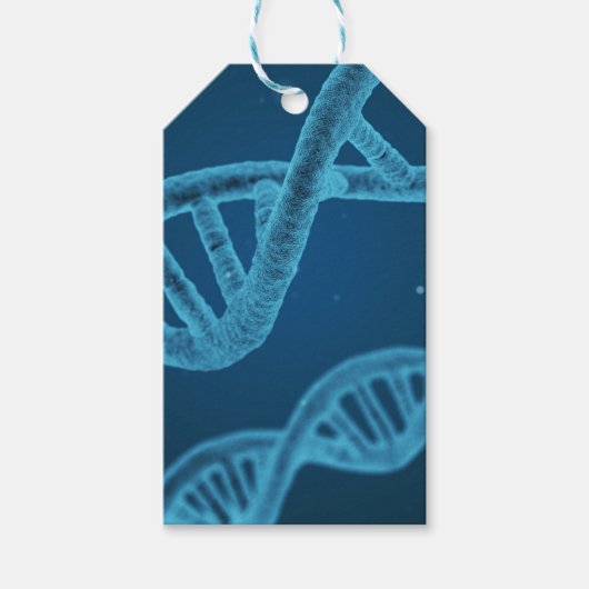 DNA Double Helix Geschenkanhänger (Vorderseite)