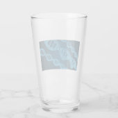 DNA Double Helix Glas (Rückseite)