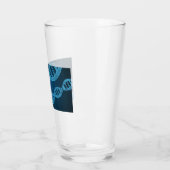DNA Double Helix Glas (Links)