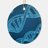 DNA Double Helix Keramik Ornament (Links)
