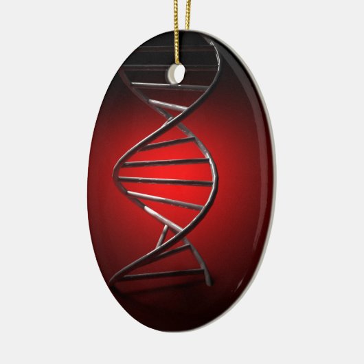 DNA Double Helix Keramikornament (Links)