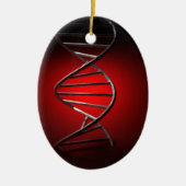 DNA Double Helix Keramikornament (Vorne)