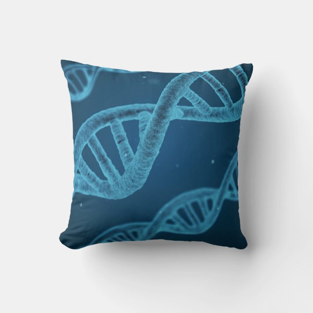 DNA Double Helix Kissen (Vorderseite)