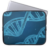 DNA Double Helix Laptopschutzhülle (Vorderseite)