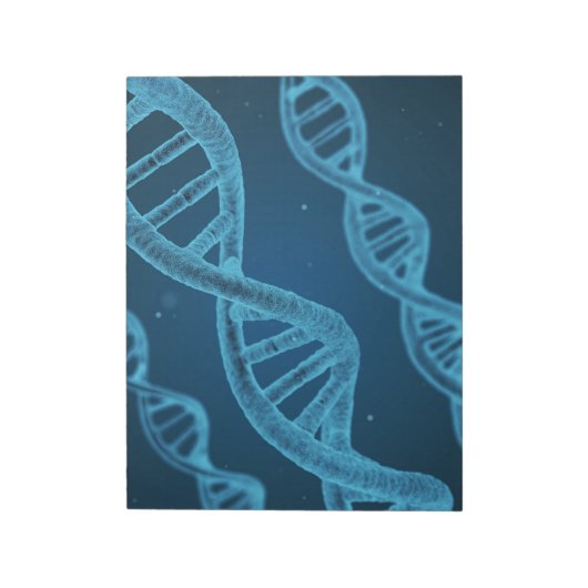 DNA Double Helix Notizblock (Rotiert)