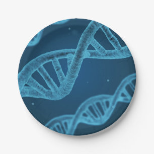 DNA Double Helix Pappteller