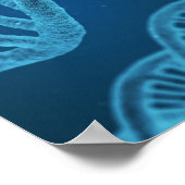 DNA Double Helix Poster (Ecke)