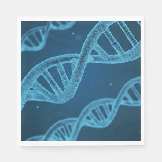 DNA Double Helix Serviette (Vorderseite)