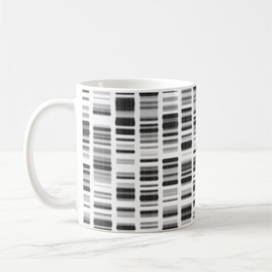 DNA-Druck - Kaffeetasse (Links)