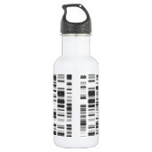 DNA-Druck - Trinkflasche (Rückseite)