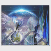 DNA-Erwachung Geschenkpapier (Flach)