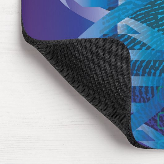 DNA Fingerprint Medizin Mousepad (Ecke)