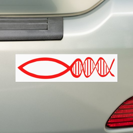 DNA-Fisch-Autoaufkleber Autoaufkleber (Auf Auto)