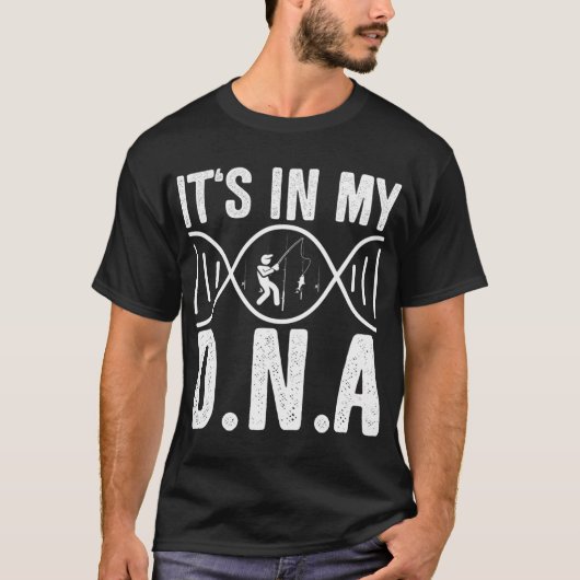 DNA-Fischerei T-Shirt (Vorderseite)