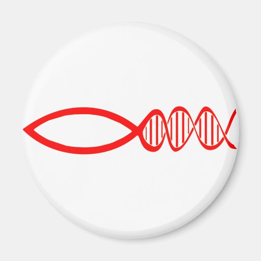 DNA Fish Magnet (Vorne)