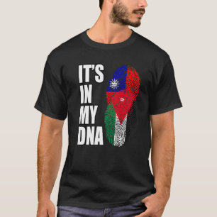 DNA-Flag für taiwanisches und jordanisches Mix Her T-Shirt