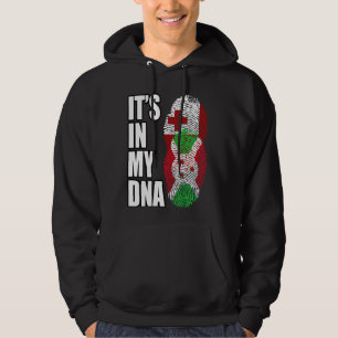 DNA-Flag Tongan und Burundian Hoodie