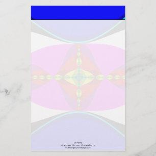 DNA - Fraktal Art Briefpapier