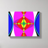 DNA - Fraktal Art Leinwanddruck (Vorderseite)