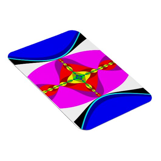 DNA - Fraktal Art Magnet (Rechte Seite)