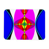 DNA - Fraktal Art Magnet (Horizontal)
