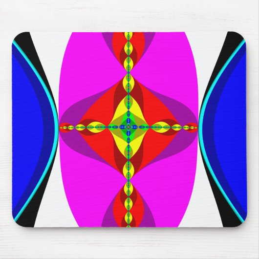 DNA - Fraktal Art Mousepad (Vorne)