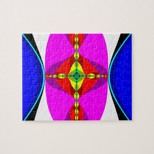 DNA - Fraktal Art Puzzle (Horizontal)