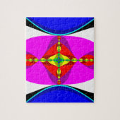 DNA - Fraktal Art Puzzle (Vertikal)