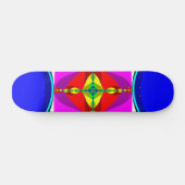 DNA - Fraktal Art Skateboard (Horizontal)