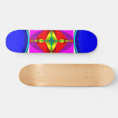 DNA - Fraktal Art Skateboard (Horizontal)