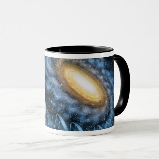 DNA-Galaxie-Tasse Tasse (VorderseiteRechts)