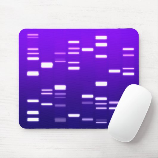 DNA-Genetik-Code Lila Mousepad (Mit Mouse)