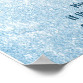 DNA Genetische Codetabelle Poster (Ecke)