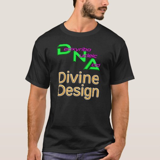DNA-göttliche Gestaltung T-Shirt (Vorderseite)