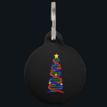 DNA Helix Christmas Tree Life Science Biologie Haustiermarke<br><div class="desc">DNA Helix Christmas Tree Life Science Biologie</div>