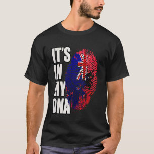 DNA-Heritage albanischer und neuseeländischer Herk T-Shirt