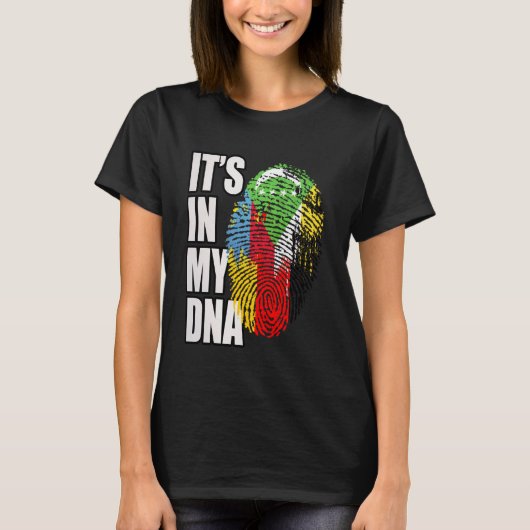 DNA-Heritage-Fahne T-Shirt (Vorderseite)