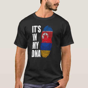 DNA-Heritage für Nordkorea und Armenien T-Shirt