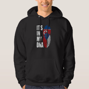 DNA-Heritage für Nordkorea und Tschechien Hoodie