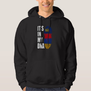 DNA-Heritage Liechtenstein und Armenien Hoodie