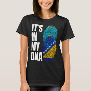 DNA-Heritage von Bosnien und Kasachstan T-Shirt