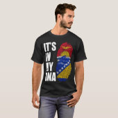 DNA-Heritage von Bosnien und Kiribati T-Shirt (Vorne ganz)