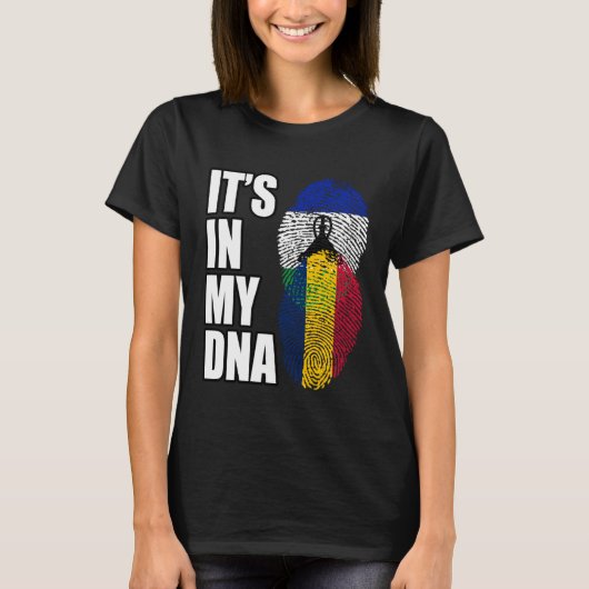 DNA-Heritage von Chadian und Basotho T-Shirt (Vorderseite)