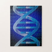 DNA ID Blue Medical Science Puzzle (Vertikal)