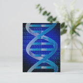 DNA-ID-Wissenschaft Postkarte (Stehend Vorderseite)